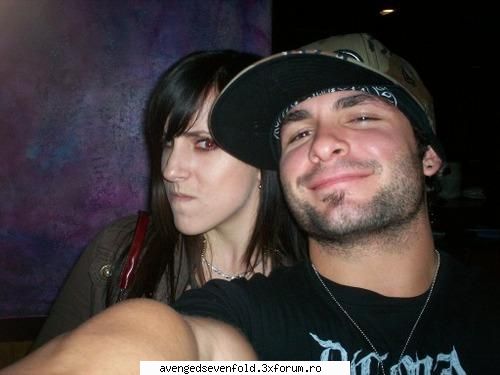 Michelle DiBenedetto - michelle and her brother,danny - Synyster Gates