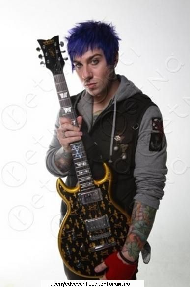 Zacky Vengeance picts - blue hair.... :) - Zacky Veangeance