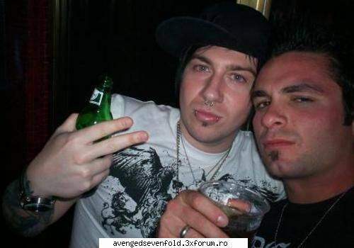 Zacky Vengeance picts - zacky & danny & a beer - Zacky Veangeance