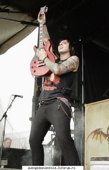 about the second guitarist - "After this I get to change into my rocker - Zacky Veangeance