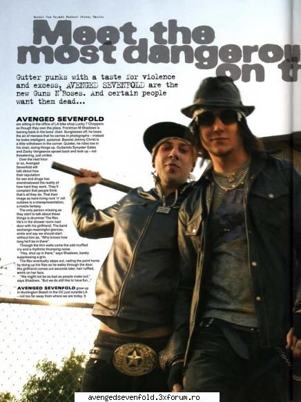 vechi cred) din rev kerrang (ce din pacate noi exista)pg Admin