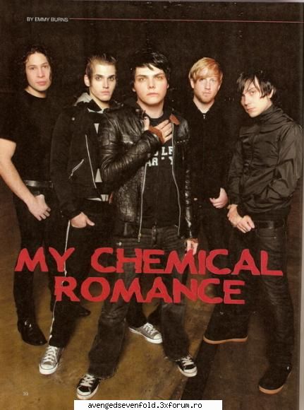 chemical romance parere aveti despre chemical imi plac mult tot