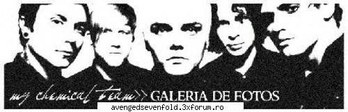 chemical romance scris:my chemical romance sunt emo nici caz..ca imbraca negru dau eyeliner asta
