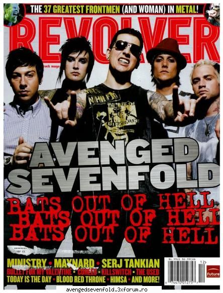 poze cu A7X - plagued_love - Despre A7X