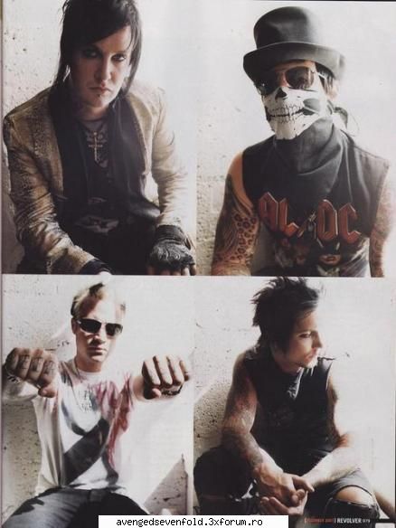 poze cu A7X - black*heart - Despre A7X
