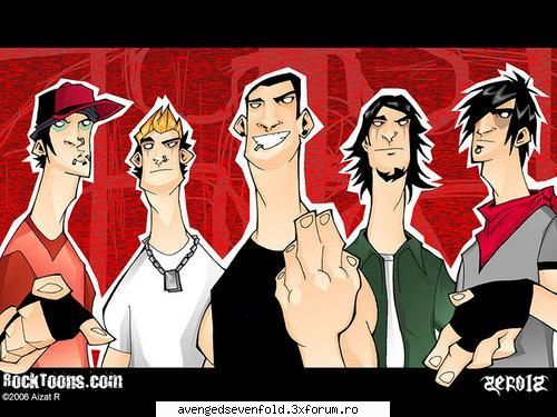 poze cu A7X - o incercare de a desena a7x - Despre A7X