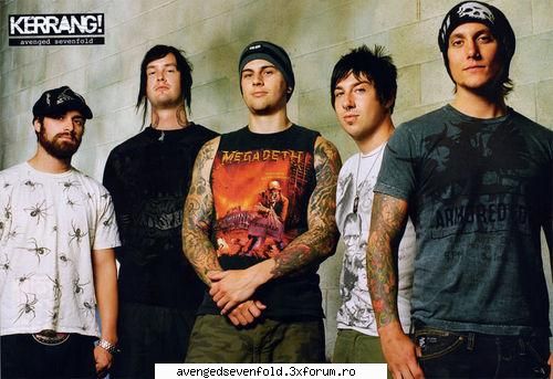poze cu A7X - plagued_love - Despre A7X