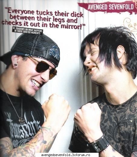 poze cu A7X - alta mai misto de fapt ce spun eu toate is misto - Despre A7X