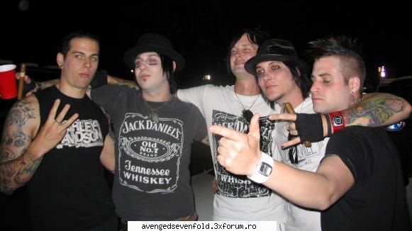 poze cu A7X - plagued_love - Despre A7X